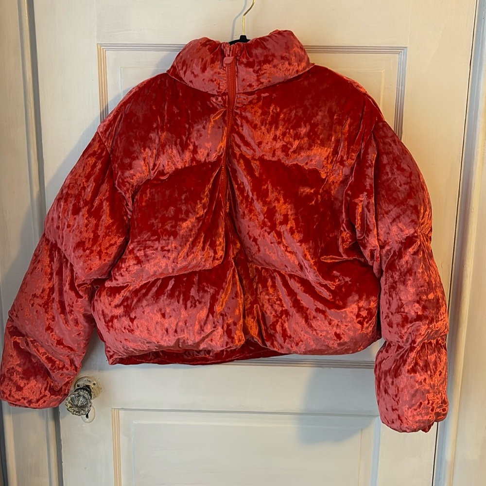 Puffer Velvet Coat